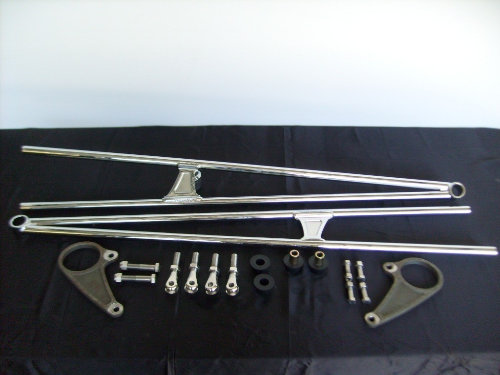 REAR LADDER BARS CHROME Early Times Autos Hot Rod Parts Gold Coast
