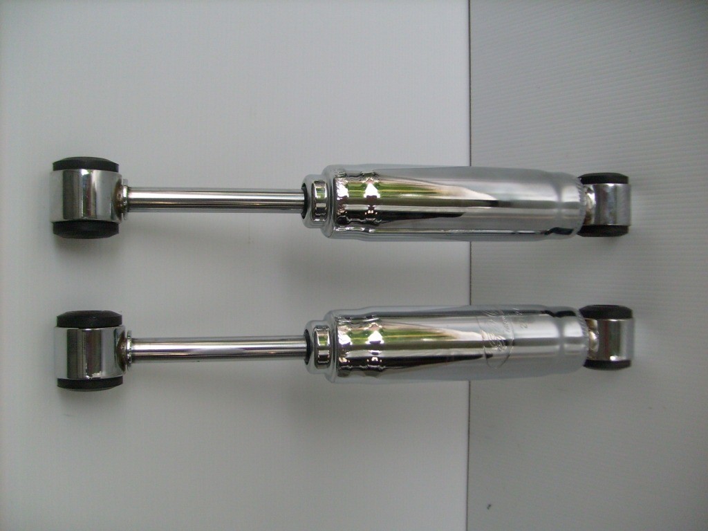 FRONT SHOCKS SHORT UNCOVERED Early Times Autos Hot Rod Parts Gold