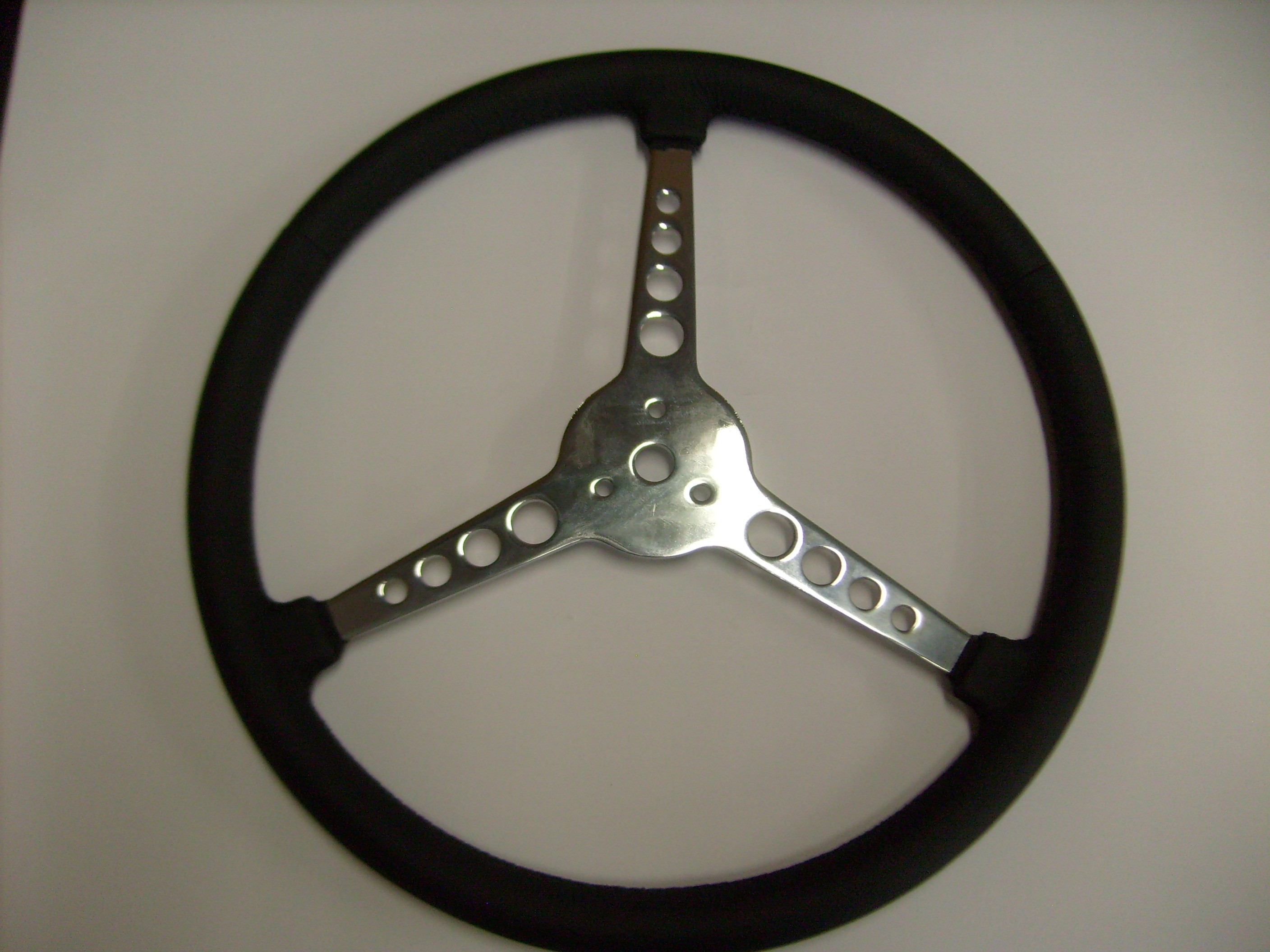 STEERING WHEELS 3 SPOKE DRILLED Early Times Autos Hot Rod Parts