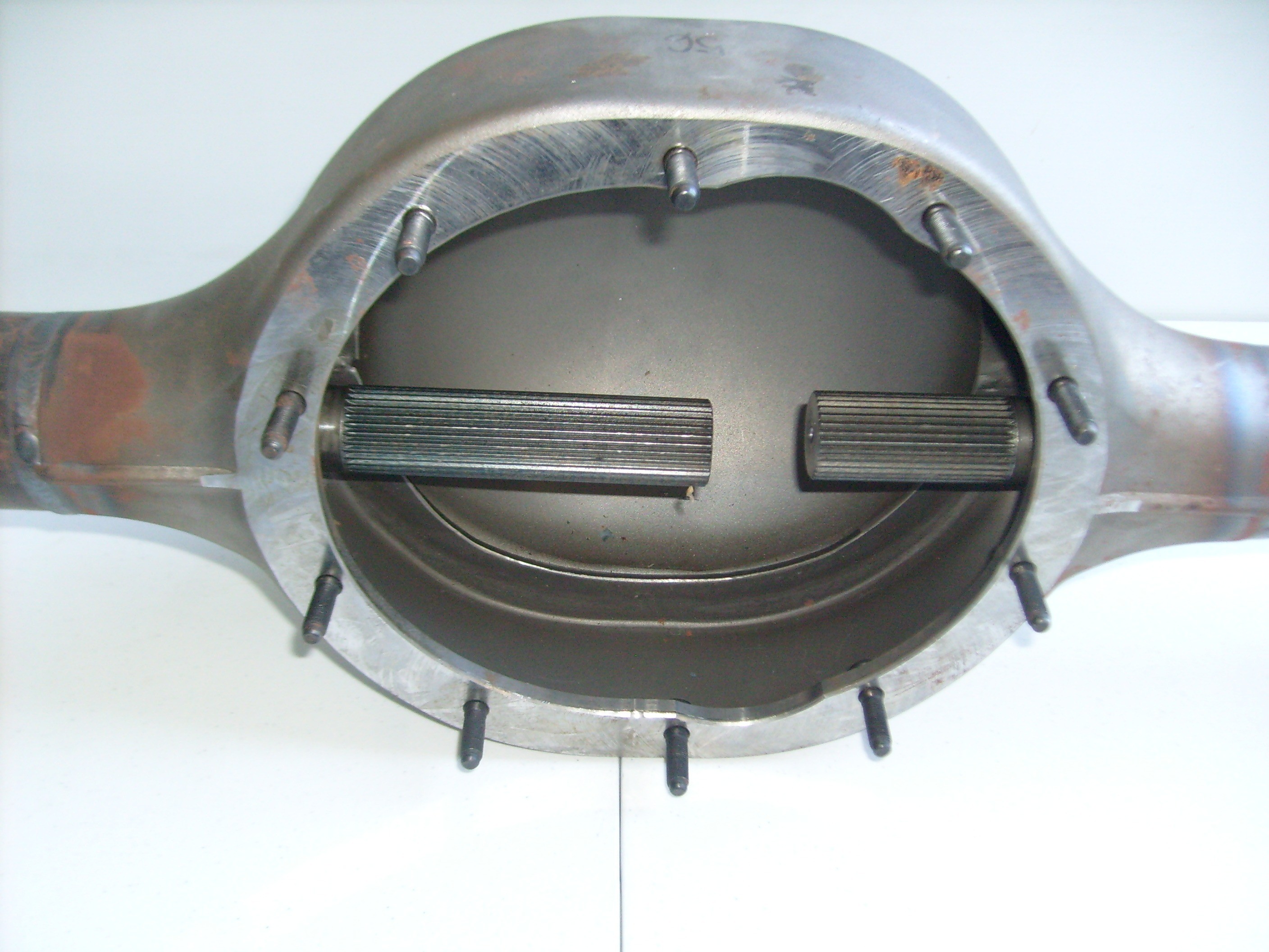 HOUSINGAXLES AND BRAKES 59'' Early Times Autos Hot Rod Parts Gold